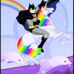 Birthday batman gay unicorn meme