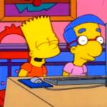 Bart Simpson Milhouse meme
