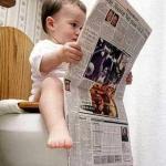 Newspaper Baby