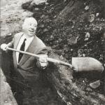 Hitchcock Digging Grave