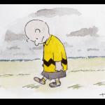 Charlie Brown Sad Walk meme