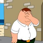 Family Guy Face Palm meme