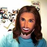 Overly Attached Jesus meme