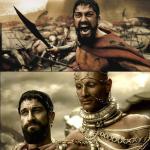 Leonidas mistake meme