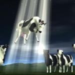 Cows flying  meme