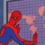 Spiderman and the map