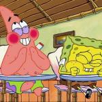 Sponge bob laughing meme