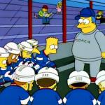 Wiggum Hockey Simpsons
