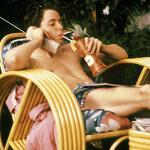 Ferris Bueller relaxing meme