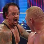 undertaker Brock leaner laugh