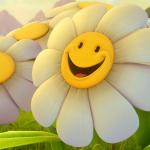 Smiley flower