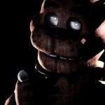 "fnaf isnt scary" | SO YOU SAY I'M NOT SCARY? LOOK UP MY RULE 34. | image tagged in serious freddy,rule 34,fnaf,five nights at freddys,freddy,fazbear | made w/ Imgflip meme maker