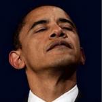 Barack Obama proud face