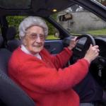 grandma driving