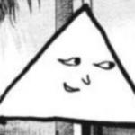 le smug triangle face