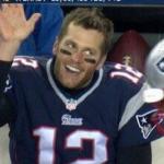Tom Brady waving meme