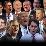 The Republican candidates