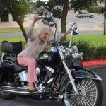 Granny biker