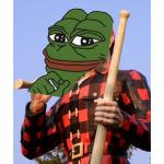 Lumberjack Pepe