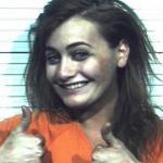 Happy jail girl