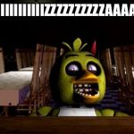 Chica pizza  | PPPPPIIIIIIIIIIIIZZZZZZZZZZAAAAAAAAA | image tagged in chica pizza,fnaf | made w/ Imgflip meme maker