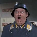 Sgt. Schultz shouting