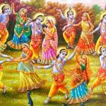 krishna dances w gopis