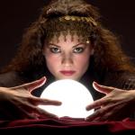 Psychic with Crystal Ball meme