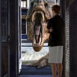 Dino at the Door