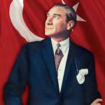 Ataturk looking up