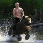 Putin on bear