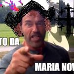 if you want to live | GET TO DA MARIA NOW! | image tagged in arnold put the cookie down,memes | made w/ Imgflip meme maker