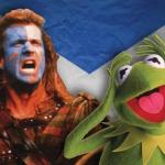 Kermit/Braveheart in Scotland