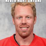 franzen | SMILING FOR A PICTURE NEVER HURT ANYONE GETS A CONCUSSION | image tagged in franzen | made w/ Imgflip meme maker