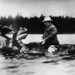 Teddy Roosevelt on a Moose