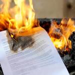 Burning Documents