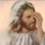 jesus face palm meme