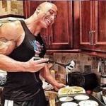 Can you smell hat the Rock is cooking?