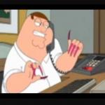 Peter Griffin on phone meme