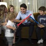 Justin Trudeau PM family