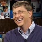 bill gates laughing