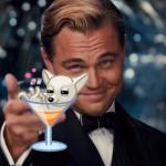 Leonardo di Caprio The Great Gatsby chihuahua martini