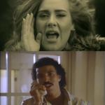 adele and lionel meme