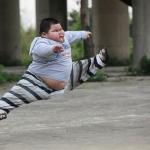 fat ninja kid