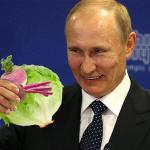 Putin with Lettuce, Turnip and a Beet