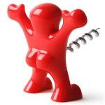 red corkscrew
