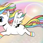 rainbow unicorn meme