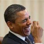 President Obama Laughing