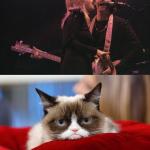 Paul McCartney vs. Grumpy Cat meme