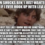 Star Wars Astrology  | AWW SHUCKS BEN, I JUST WANTED TO KNOW IF I EVER HOOK UP WITH LEIA AGAIN? I JUST FEEL LIKE I KNOW HER OR SOMETHING...I WONDER IF SHE'S A KRAY | image tagged in luke isn't sure about ben,astrology,star wars kills disney,disney killed star wars,bullshit | made w/ Imgflip meme maker
